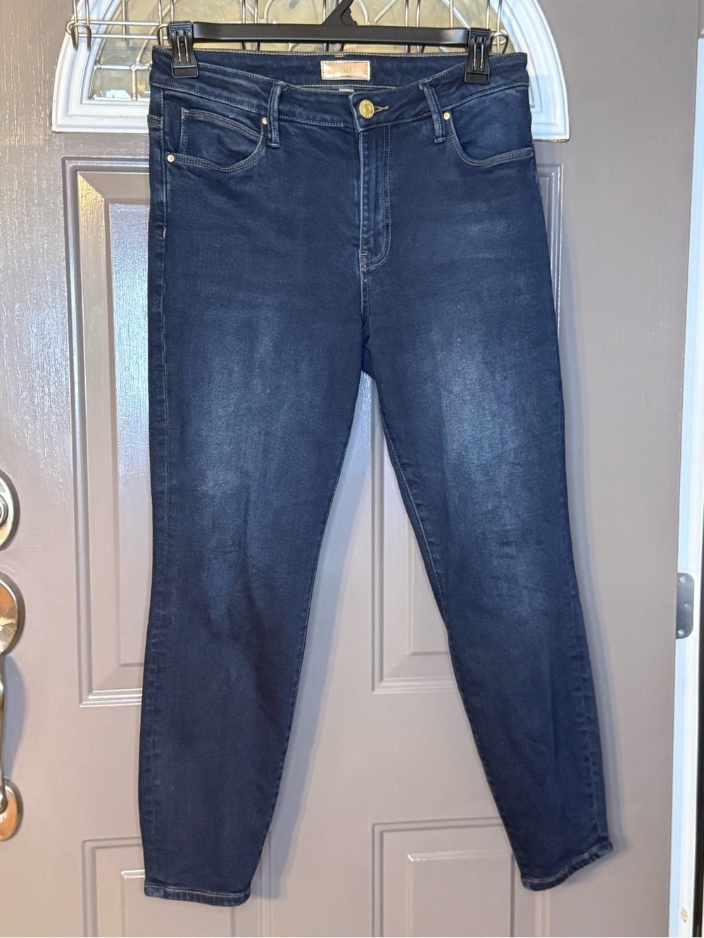 Kut from the Kloth Dark Blue Cropped Jeans